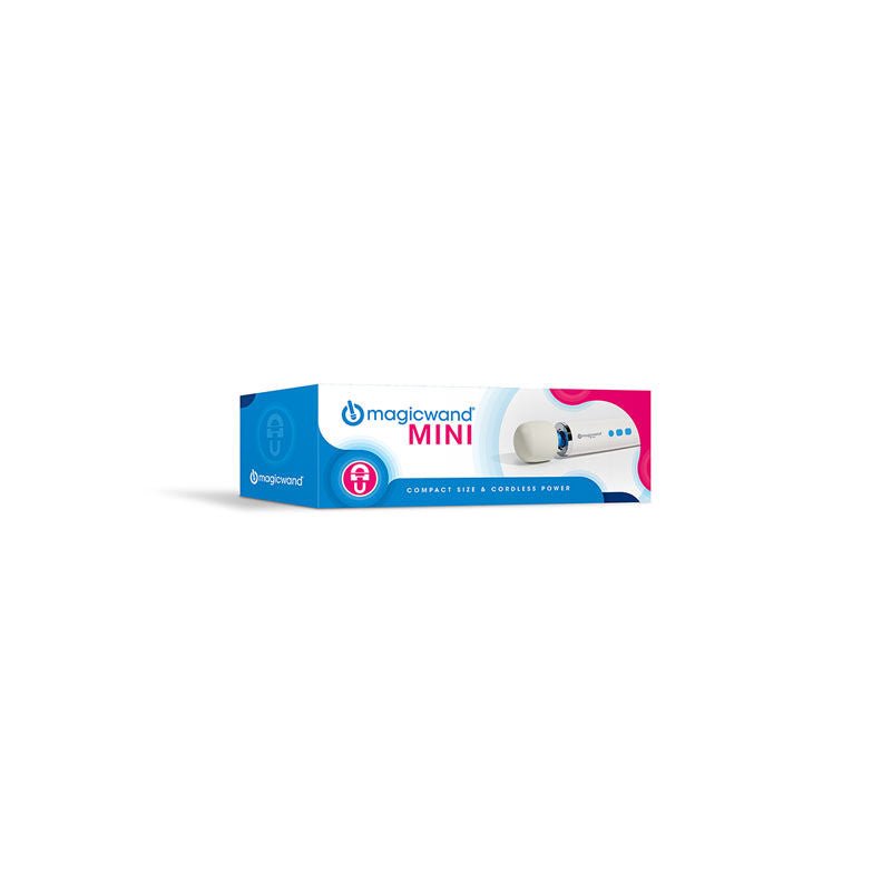 Magic wand mini - vibrating wand -  box side view | Flirtybay.com.au
